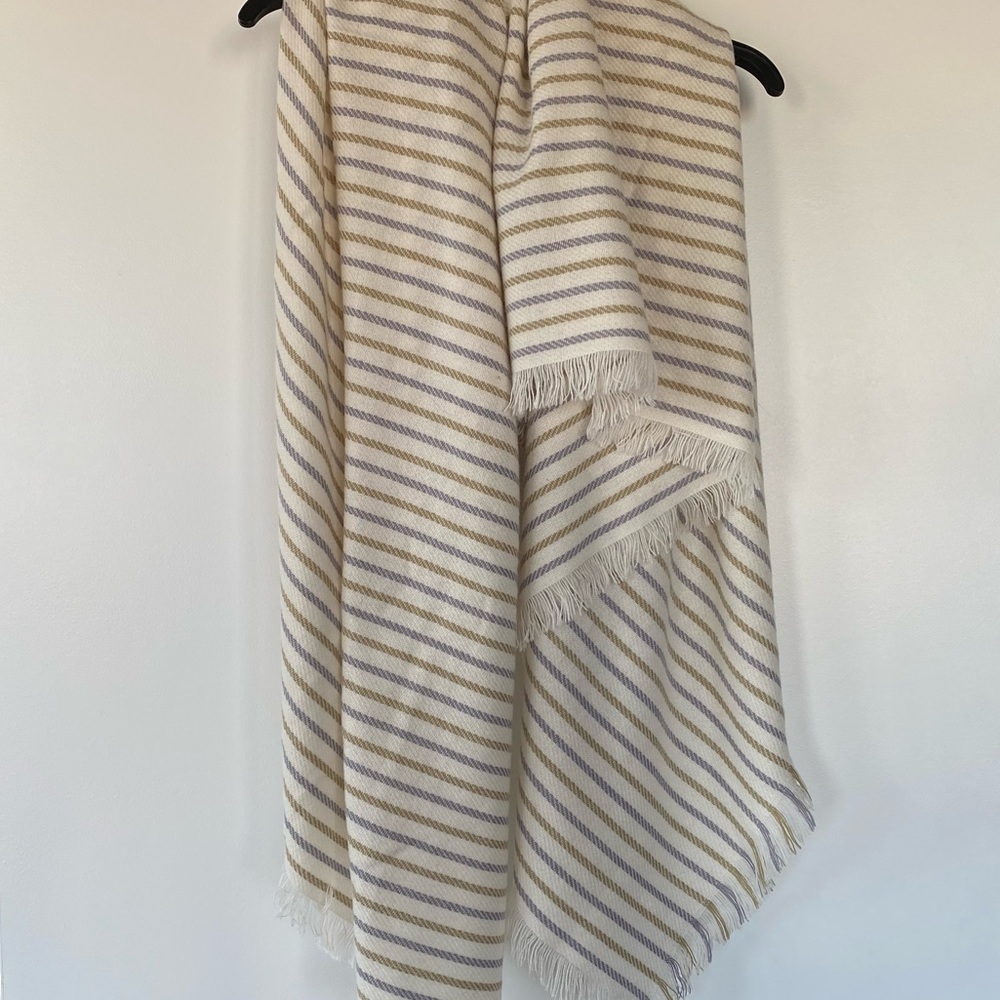 Madewell Striped Blanket Scarf
